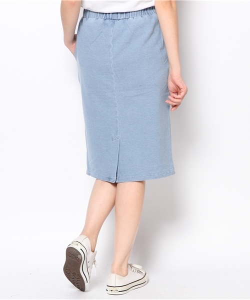 Kastane（カスタネ）の「【Kastane】インディゴタイトスカート（スカート・レディース・ライトブルー/ブルー・FREE）」の7枚目の写真