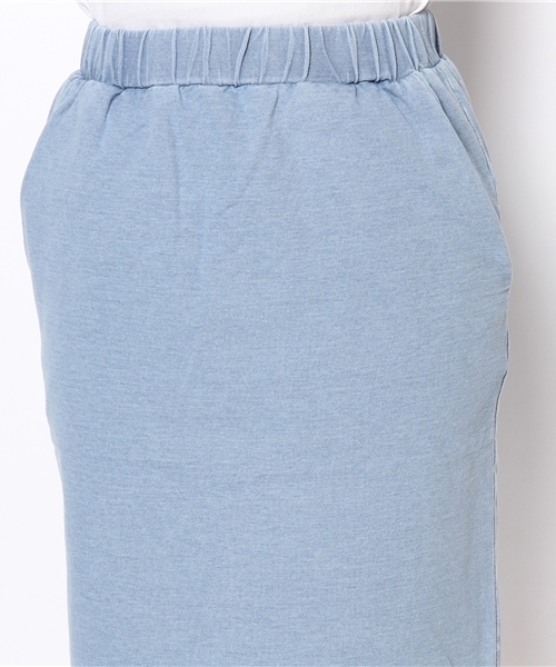 Kastane（カスタネ）の「【Kastane】インディゴタイトスカート（スカート・レディース・ライトブルー/ブルー・FREE）」の8枚目の写真