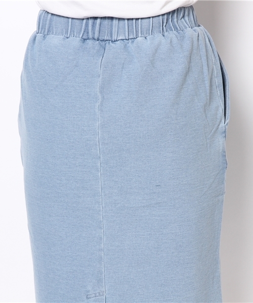 Kastane（カスタネ）の「【Kastane】インディゴタイトスカート（スカート・レディース・ライトブルー/ブルー・FREE）」の9枚目の写真