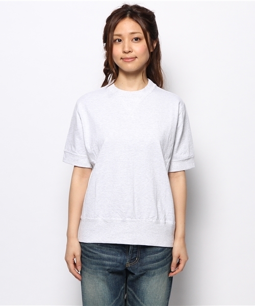 BEAMS BOY(ビームスボーイ)の「CAMBER / SOLID CREW(Tシャツ/カットソー・レディース・ダークグリーン/ネイビー/グレー/ワイン・SMALL)」の7枚目の写真