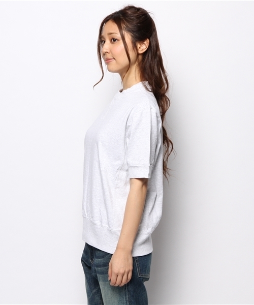 BEAMS BOY(ビームスボーイ)の「CAMBER / SOLID CREW(Tシャツ/カットソー・レディース・ダークグリーン/ネイビー/グレー/ワイン・SMALL)」の8枚目の写真
