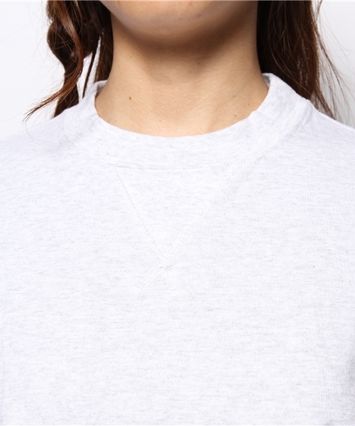 BEAMS BOY(ビームスボーイ)の「CAMBER / SOLID CREW(Tシャツ/カットソー・レディース・ダークグリーン/ネイビー/グレー/ワイン・SMALL)」の10枚目の写真