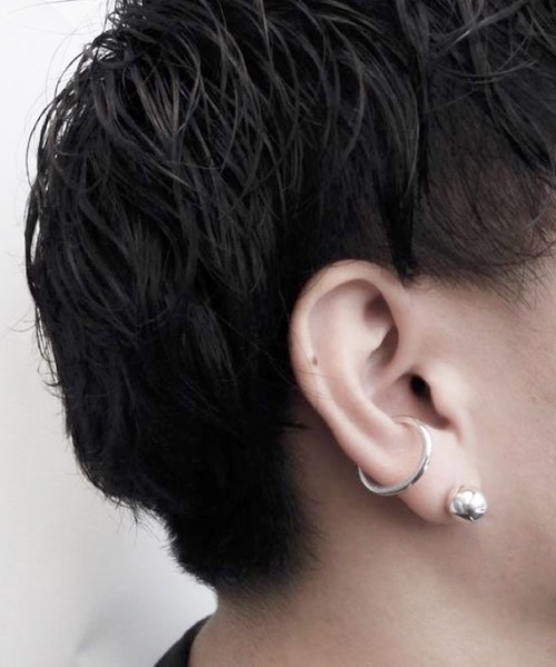 セール】foun. フォウン silver925 H-2 シルバーボールピアス