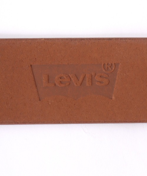 セール】Levi's/リーバイス Leather Belt/40mm 牛革 スクエア