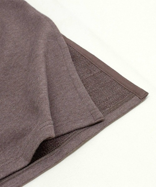 RNA-N（アールエヌエーエヌ）の「M1194 ソフト裏毛ハーフボタンワンピース（ワンピース・レディース・ダークブラウン/オフホワイト/ピンク・MEDIUM）」の15枚目の写真