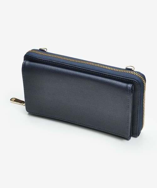 kalie.(カリエ)の「【Emma】3way ウォレット ショルダーバッグ ハンドバッグ(ショルダーバッグ・レディース・グレイッシュベージュ/ブラック/ネイビー・ONE SIZE)」の5枚目の写真