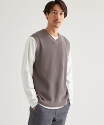 green label relaxing | CM ﾄﾞﾂﾞﾒCOｱｾﾞ Vネックベスト(ベスト)