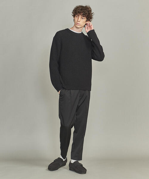 BEAUTY&YOUTH UNITED ARROWS（ビューティーアンドユースユナイテッドアローズ）の「BY バルキー ワッフル ニット（ニット/セーター・メンズ・ナチュラル/ブラック/ネイビー/その他1・L/XL/M/S）」の22枚目の写真