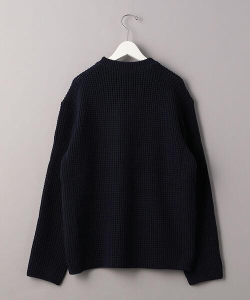 BEAUTY&YOUTH UNITED ARROWS（ビューティーアンドユースユナイテッドアローズ）の「BY バルキー ワッフル ニット（ニット/セーター・メンズ・ナチュラル/ブラック/ネイビー/その他1・L/XL/M/S）」の13枚目の写真
