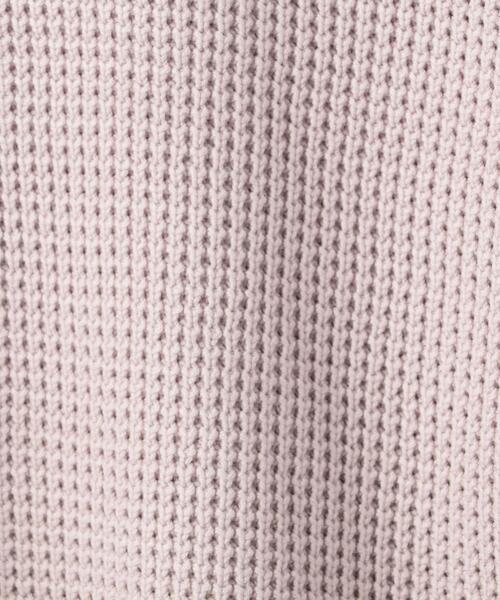 BEAUTY&YOUTH UNITED ARROWS（ビューティーアンドユースユナイテッドアローズ）の「BY バルキー ワッフル ニット（ニット/セーター・メンズ・ナチュラル/ブラック/ネイビー/その他1・L/XL/M/S）」の7枚目の写真