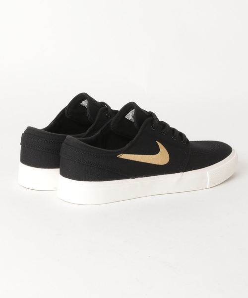 NIKE SB（ナイキエスビー）の「【NIKESB/ナイキエスビー】 スケートシューズ ZOOM STEFAN JANOSKI CVS AR7718-006（スニーカー・メンズ・ブラック×ゴールド・27.0cm/27.5cm/28.0cm/28.5cm/29.0cm/26.0cm/26.5cm）」の3枚目の写真