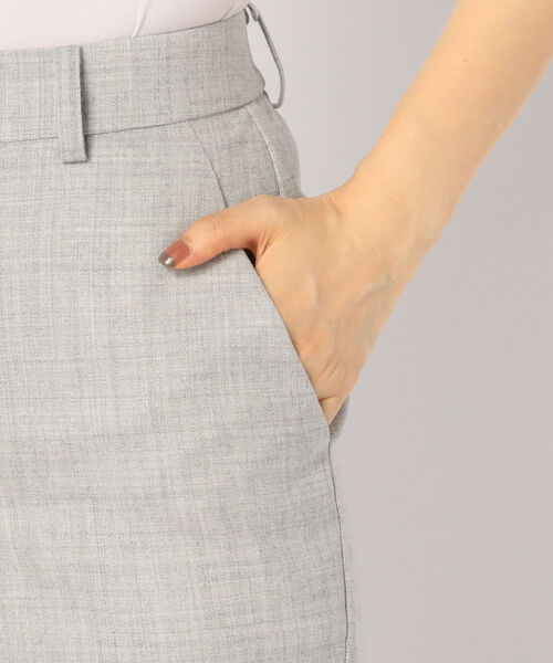 NOLLEY’S Sophi（ノーリーズソフィ）の「[新色追加]サキソニーパンツ（その他パンツ・レディース・ライトグレー/ネイビー/オフホワイト/キャメル/ブラック・40/38/36/34）」の20枚目の写真