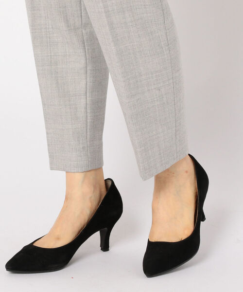 NOLLEY’S Sophi（ノーリーズソフィ）の「[新色追加]サキソニーパンツ（その他パンツ・レディース・ライトグレー/ネイビー/オフホワイト/キャメル/ブラック・40/38/36/34）」の13枚目の写真