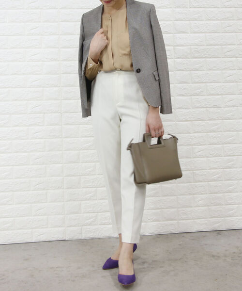 NOLLEY'S Sophi（ノーリーズソフィ）の「[新色追加]サキソニーパンツ