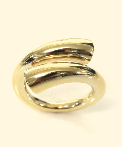 florist(フローリスト)の「【2種展開】ボールドなパイプリング(リング・レディース・ゴールド系その他/シルバー系その他/ゴールド系その他2/シルバー系その他2・FREE)」の3枚目の写真