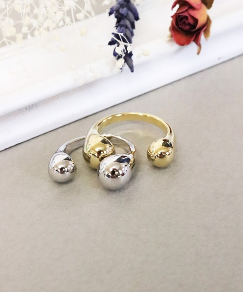 florist(フローリスト)の「【2種展開】ボールドなパイプリング(リング・レディース・ゴールド系その他/シルバー系その他/ゴールド系その他2/シルバー系その他2・FREE)」の8枚目の写真