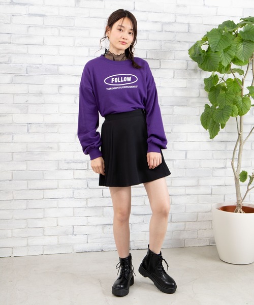 WEGO(ウィゴー)の「WEGO/【セットアップ対応商品】ベルト付きサイドプリーツミニスカート(スカート・レディース・ブラック/グレー系その他2/ブラウン系その他2・FREE)」の5枚目の写真