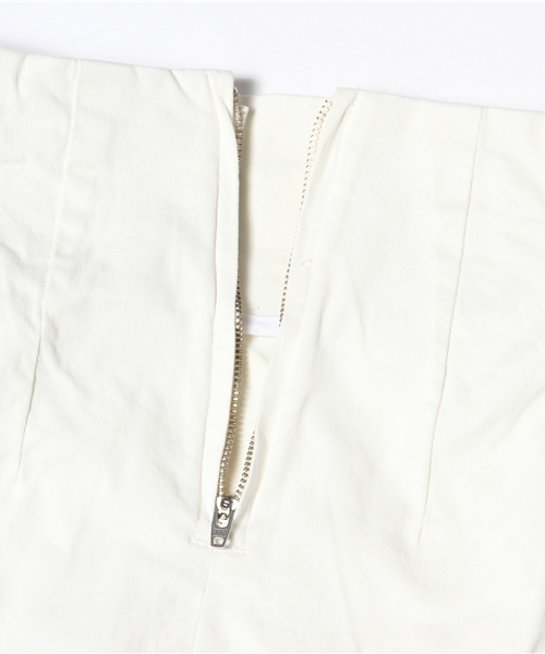 Heather（ヘザー）の「ベルトツキCコクーンスカート　549571（スカート・レディース・アイボリー/グリーン系その他/カーキ/ブラック・MEDIUM/SMALL）」の6枚目の写真