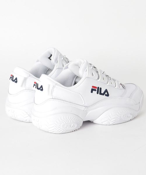 FILA（フィラ）の「FILA/フィラ 厚底スニーカー プロヴィナンス F0401-0005（スニーカー・レディース・ホワイト・24.0cm/25.0cm/23.0cm）」の2枚目の写真