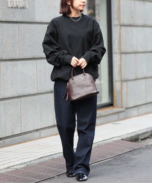 United Athle（ユナイテッドアスレ）の「毎日を包む厚手の安心感！【United Athle】heavy weight nuance color crew neck sweat unisex / ヘヴィーウェイト ニュアンスカラー クルーネック スウェット 12オンス ユニセックス 裏起毛 マグナムウェイト 5764（スウェット・メンズ・ブラック/グレー/ネイビー/ホワイト/グリーン/ブルー/ダークグレー/ピンク/ベージュ・XL/S/M/L/XXL）」の11枚目の写真