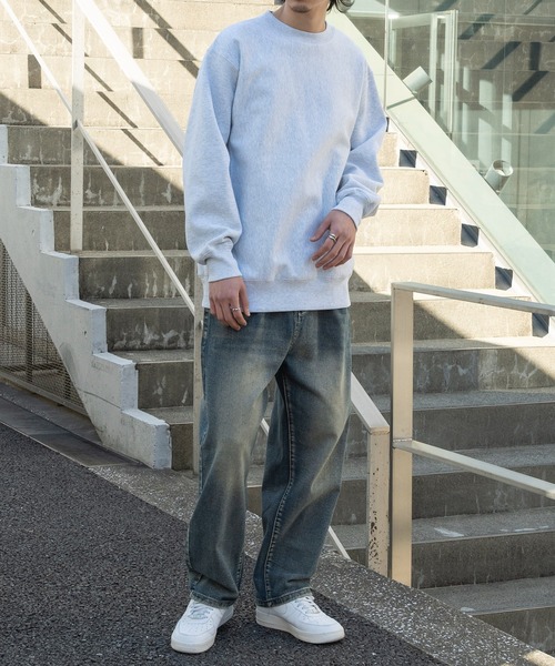 セール】【United Athle】heavy weight nuance color crew neck