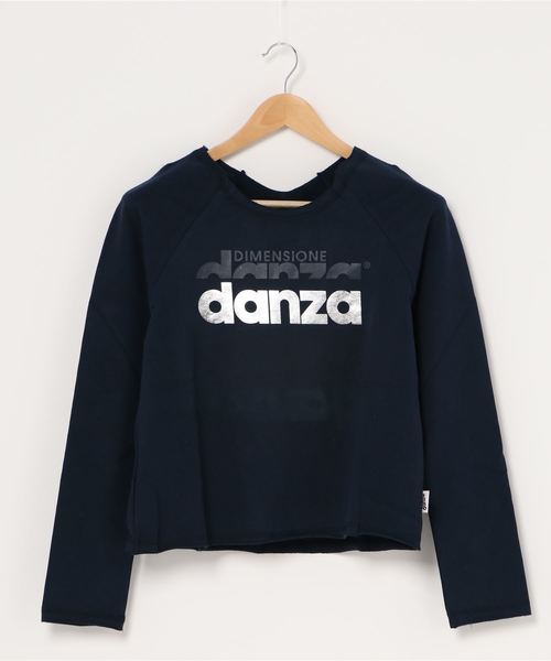DIMENSIONE danza(ディメンシオーネ ダンツァ)の「ロゴスウェット(スウェット・レディース・ネイビー/グレー/ブラック・X-SMALL/SMALL)」の3枚目の写真