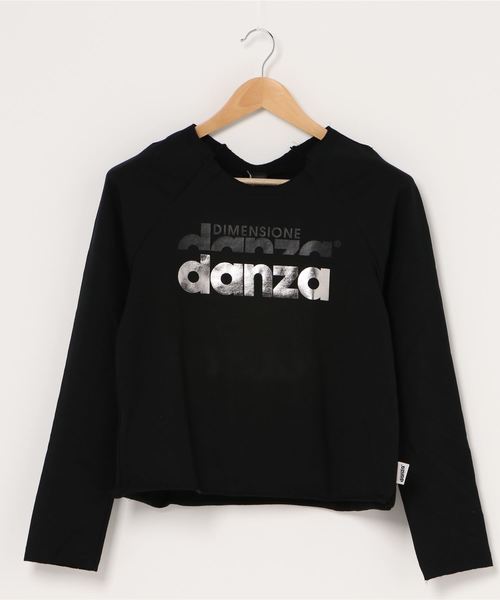 DIMENSIONE danza(ディメンシオーネ ダンツァ)の「ロゴスウェット(スウェット・レディース・ネイビー/グレー/ブラック・X-SMALL/SMALL)」の2枚目の写真