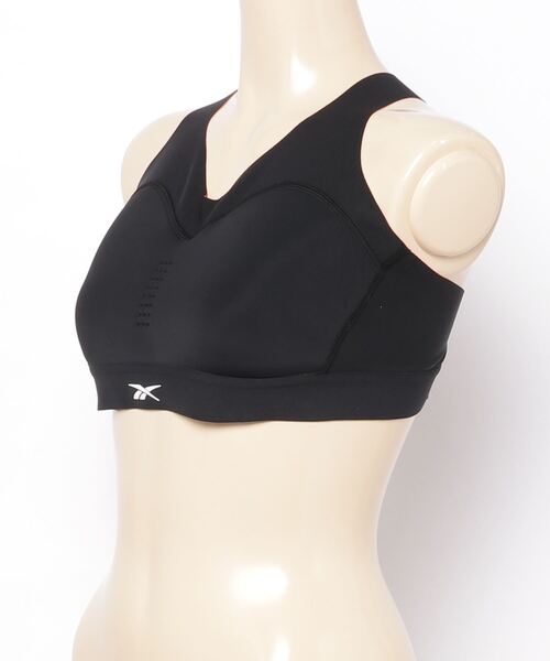 Reebok（リーボック）の「ピュアムーブ+ ブラ / PureMove+ Bra（スポーツブラ・レディース・ブラック/レッド・SMALL/MEDIUM/L(O)/XL(XO)/LARGE/X-LARGE/XS）」の7枚目の写真