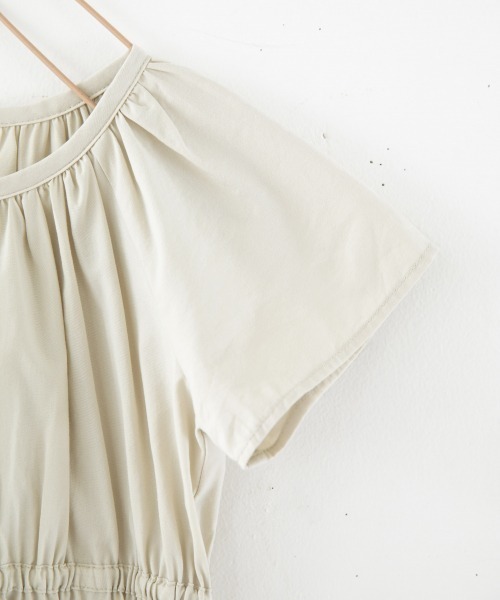 LOWRYS FARM(ローリーズファーム)の「ギャザーワンピース 890386(ワンピース・キッズ・アイボリー/ブラック/グリーン・MEDIUM/LARGE/X-LARGE)」の9枚目の写真