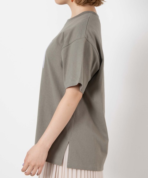 WEGO（ウィゴー）の「WEGO/フロントフォトプリントTシャツ（Tシャツ/カットソー・レディース・ホワイト/カーキ/スミクロ・FREE）」の16枚目の写真