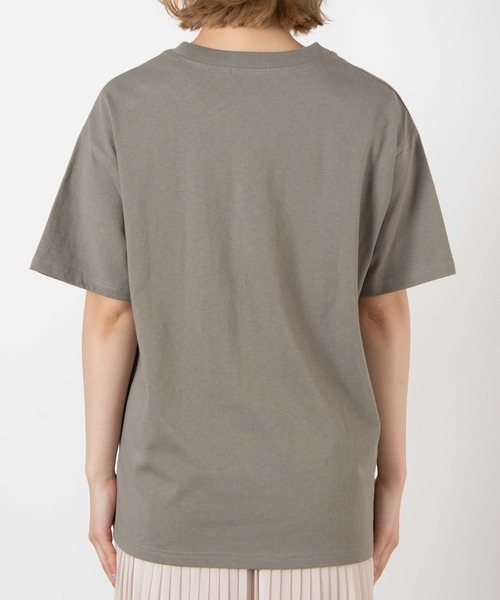 WEGO（ウィゴー）の「WEGO/フロントフォトプリントTシャツ（Tシャツ/カットソー・レディース・ホワイト/カーキ/スミクロ・FREE）」の15枚目の写真