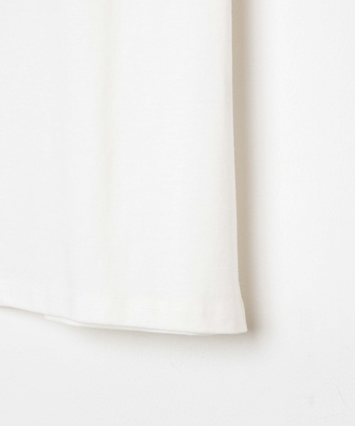 WEGO（ウィゴー）の「WEGO/フロントフォトプリントTシャツ（Tシャツ/カットソー・レディース・ホワイト/カーキ/スミクロ・FREE）」の6枚目の写真