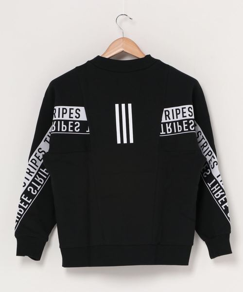 adidas（アディダス）の「アディダス adidas WMHSWORDINGクルーネック（スウェット・レディース・ブラック/ベージュ/ボルドー・S/M/L/XL）」の4枚目の写真