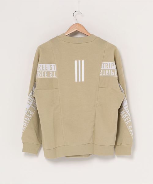 adidas（アディダス）の「アディダス adidas WMHSWORDINGクルーネック（スウェット・レディース・ブラック/ベージュ/ボルドー・S/M/L/XL）」の5枚目の写真