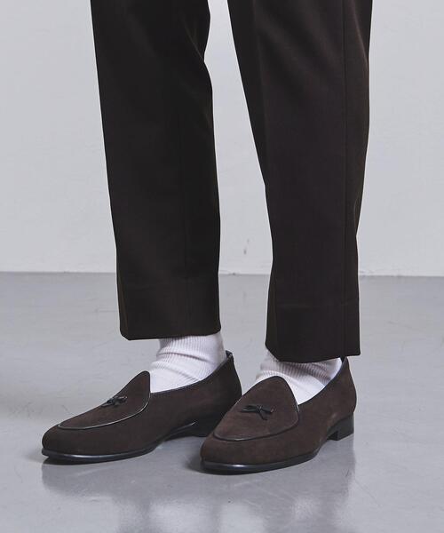 UNITED ARROWS(ユナイテッドアローズ)の「<UNITED ARROWS> ポリエステル レーヨン 1プリーツ CITY(スラックス・メンズ・ダークブラウン/ダークグレー/ネイビー・LARGE/MEDIUM/SMALL/X-LARGE)」の6枚目の写真