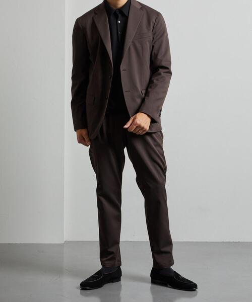 UNITED ARROWS(ユナイテッドアローズ)の「<UNITED ARROWS> ポリエステル レーヨン 1プリーツ CITY(スラックス・メンズ・ダークブラウン/ダークグレー/ネイビー・LARGE/MEDIUM/SMALL/X-LARGE)」の10枚目の写真