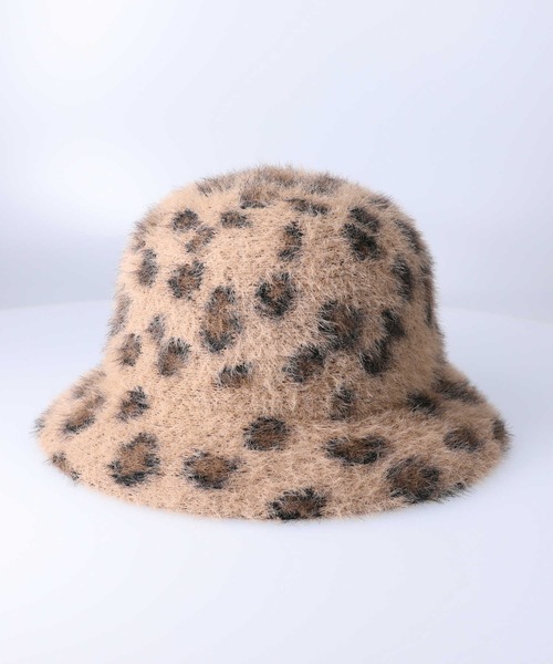 Right-on（ライトオン）の「【RAG MACHINE】シャギーベルハット（ハット・レディース・ベージュ/ダークグレー・フリー）」の2枚目の写真