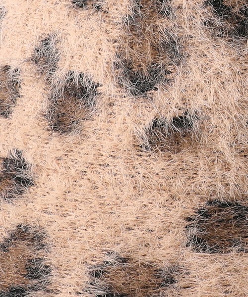 Right-on（ライトオン）の「【RAG MACHINE】シャギーベルハット（ハット・レディース・ベージュ/ダークグレー・フリー）」の4枚目の写真