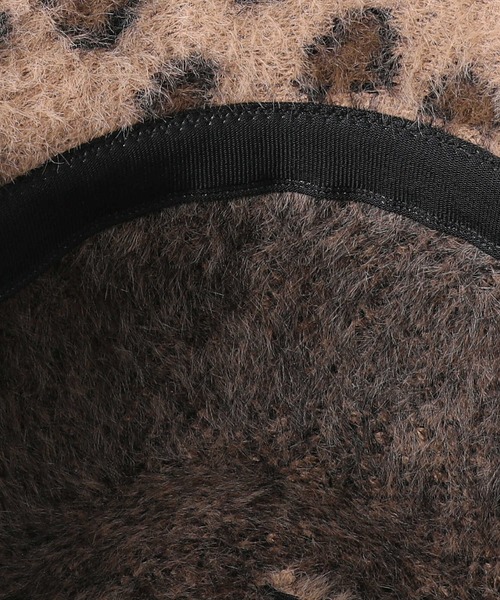 Right-on（ライトオン）の「【RAG MACHINE】シャギーベルハット（ハット・レディース・ベージュ/ダークグレー・フリー）」の5枚目の写真