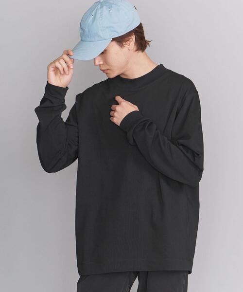 BEAUTY&YOUTH UNITED ARROWS（ビューティーアンドユースユナイテッドアローズ）の「BY シック コットン モックネック カットソー（Tシャツ/カットソー・メンズ・ホワイト/その他1/ブラック・X-LARGE/LARGE/SMALL/MEDIUM）」の14枚目の写真
