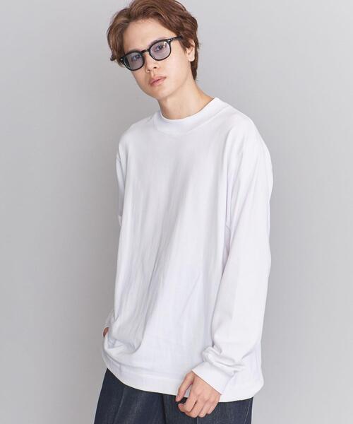 BEAUTY&YOUTH UNITED ARROWS（ビューティーアンドユースユナイテッドアローズ）の「BY シック コットン モックネック カットソー（Tシャツ/カットソー・メンズ・ホワイト/その他1/ブラック・X-LARGE/LARGE/SMALL/MEDIUM）」の17枚目の写真