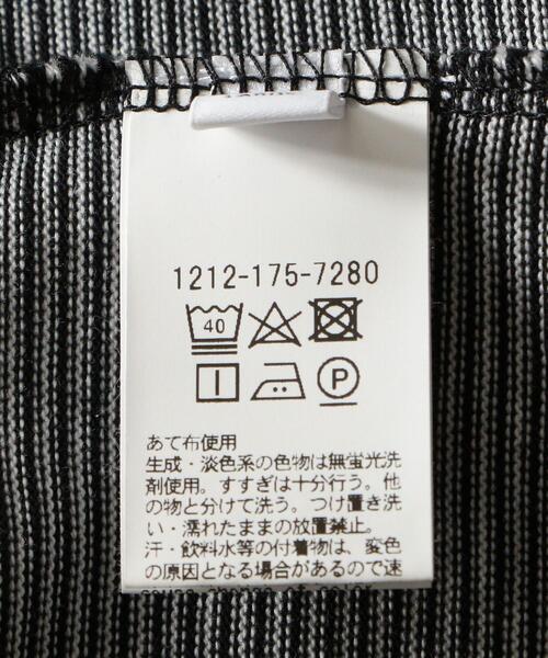 BEAUTY&YOUTH UNITED ARROWS（ビューティーアンドユースユナイテッドアローズ）の「BY シック コットン モックネック カットソー（Tシャツ/カットソー・メンズ・ホワイト/その他1/ブラック・X-LARGE/LARGE/SMALL/MEDIUM）」の5枚目の写真