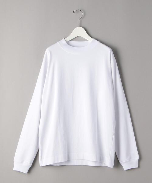 BEAUTY&YOUTH UNITED ARROWS（ビューティーアンドユースユナイテッドアローズ）の「BY シック コットン モックネック カットソー（Tシャツ/カットソー・メンズ・ホワイト/その他1/ブラック・X-LARGE/LARGE/SMALL/MEDIUM）」の6枚目の写真