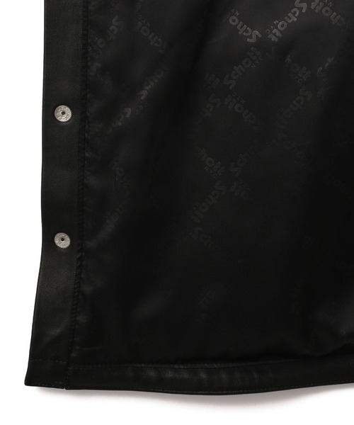 schott（ショット）の「Schott/ショット/LAMB LEATHER SHIRT