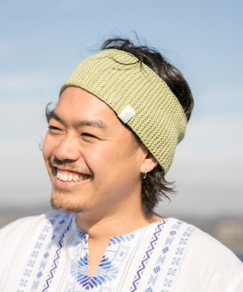 チャイハネ（チャイハネ）の「【チャイハネ】シンプルコットンニットヘアバンド（ヘアバンド・メンズ・ブラウン/イエロー/ピンク/オレンジ/グレー/ブラック/キナリ/ブルー/カーキ/グリーン/ブルー系その他・FREE）」の14枚目の写真