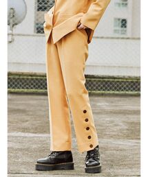 jouetie | 【セットアップ対応】ヘムボタンスリットパンツ(スラックス)