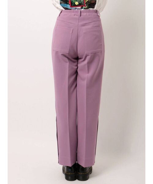 jouetie（ジュエティ）の「ヘムボタンスリットパンツ（スラックス・レディース・ブラック/パープル/オレンジ/グリーン/アイボリー・MEDIUM）」の20枚目の写真