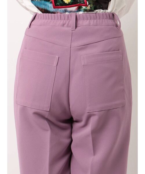 jouetie（ジュエティ）の「ヘムボタンスリットパンツ（スラックス・レディース・ブラック/パープル/オレンジ/グリーン/アイボリー・MEDIUM）」の22枚目の写真