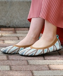 チチカカ | 幾何スムースニットフラットシューズ(パンプス)