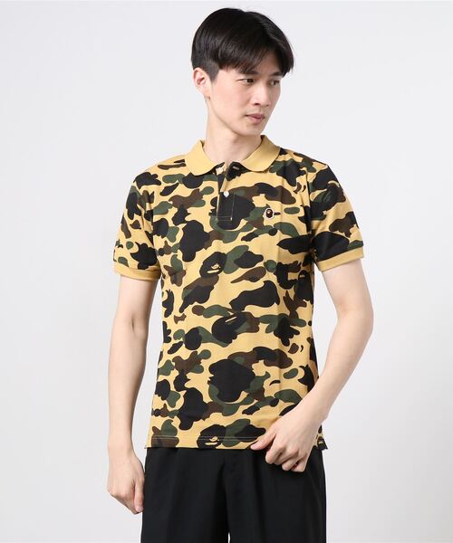 1ST CAMO APE HEAD ONE POINT POLO M